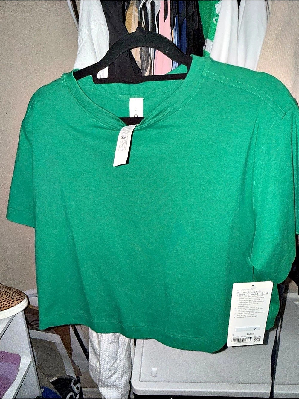 lululemon All Yours Organic Cotton T-Shirt Organic Cotton T-Shirt in Green Size